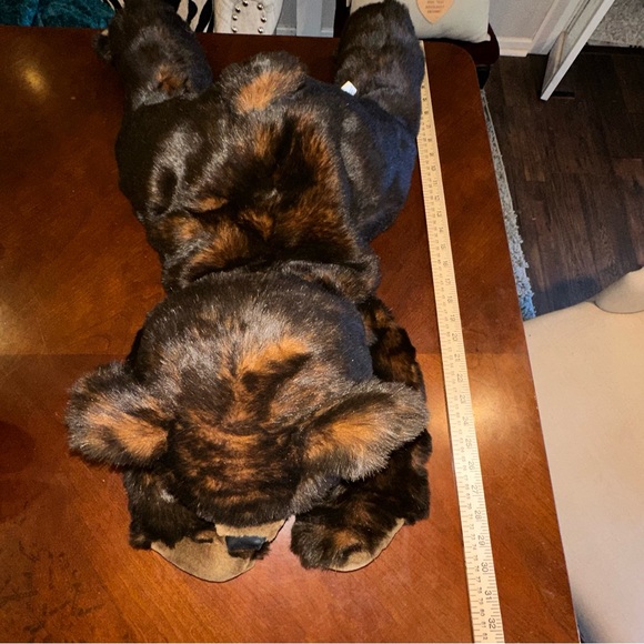 JLI The Petting Zoo? 90's Grizzly Brown Bear Plush 28" HUGE Christmas Gift MCM - Picture 3 of 16